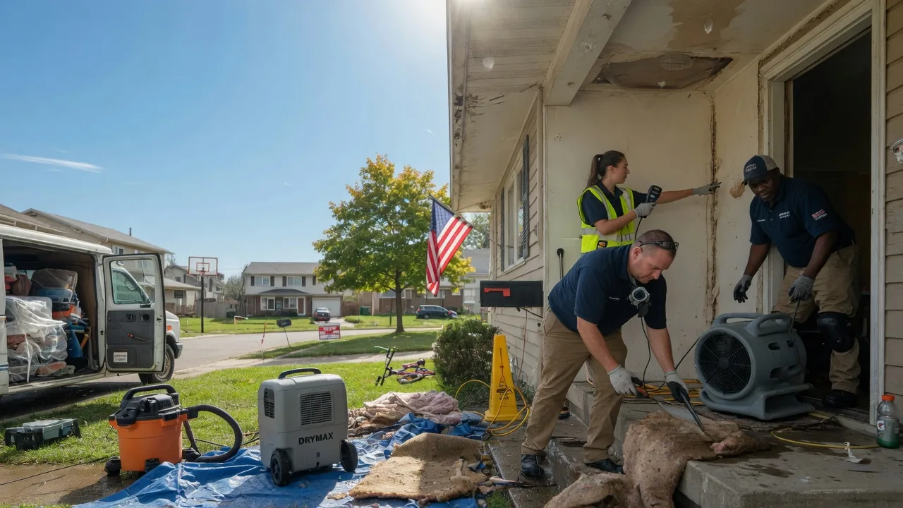 Water Damage Restoration in Green Bay, VA near me